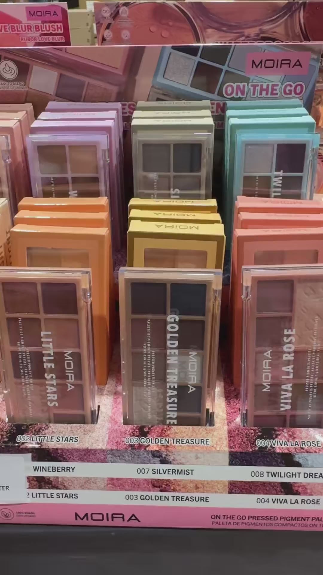 Ready On The Go Pressed Pigment Moira Beauty | Wholesale Makeup