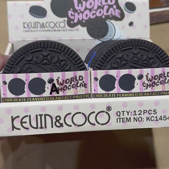 Chocolate Flavored Bean Face Palette - Kevin & Coco | Wholesale Makeup