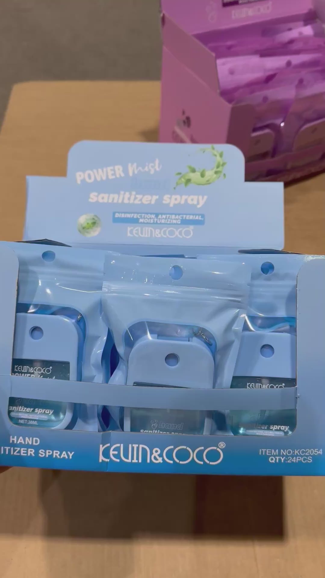 Hand Sanitizer Spray Fresh Air Kevin & Coco | Wholesale Makeup