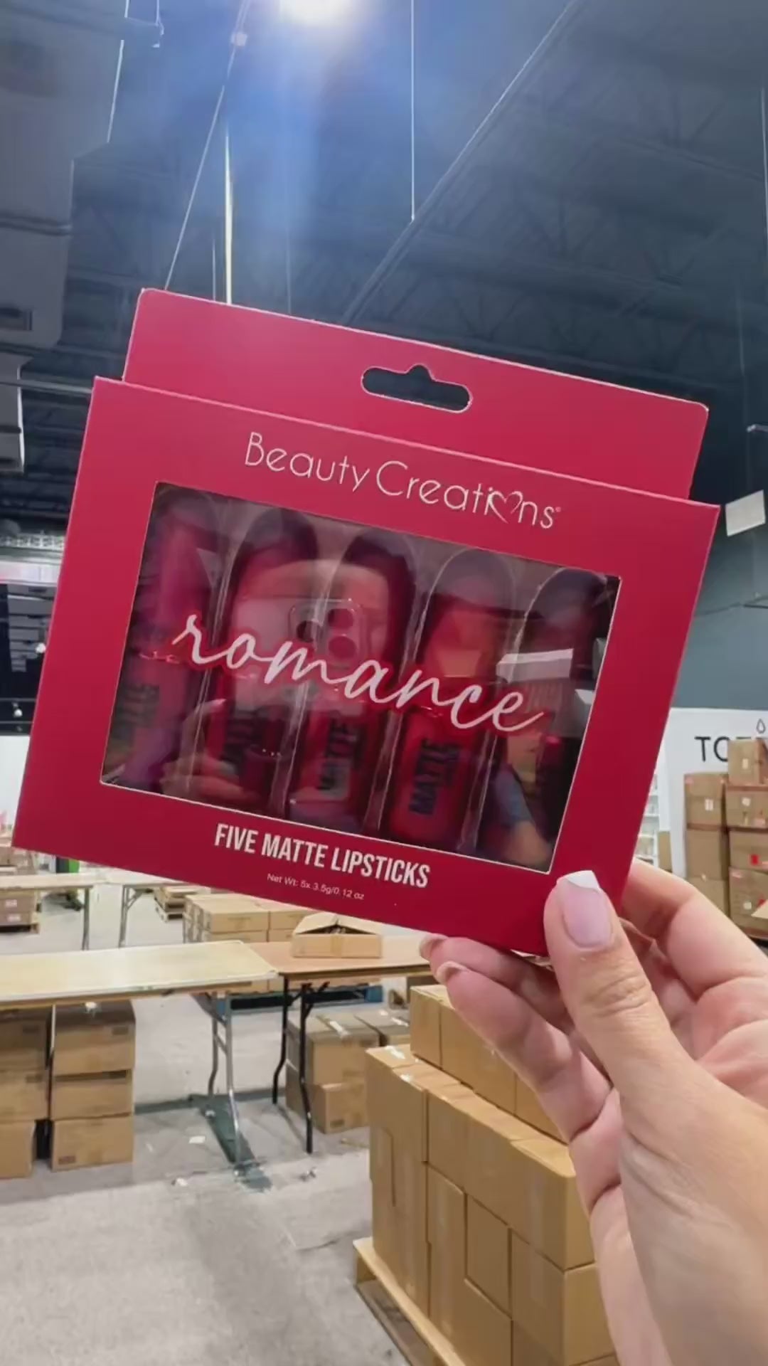 Five Matte Lipstick Romance - Beauty Creations | Wholesale Makeup