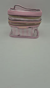 Print Makeup Bag - Baby Pink Simply Bella | Wholesale Makeup