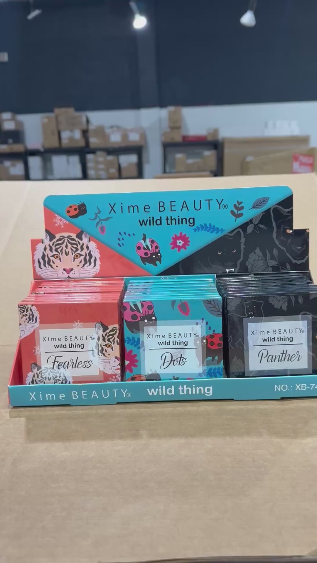 Wild Thing Eyeshadow Palette Xime Beauty | Wholesale Makeup