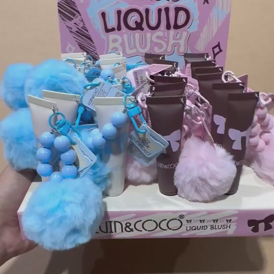 Bow Liquid Blush With Keychain - Kevin & Coco | Wholesale Makeup