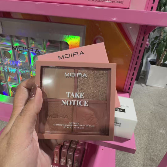Ready Take Notice Face Palette - Moira Beauty | Wholesale Makeup