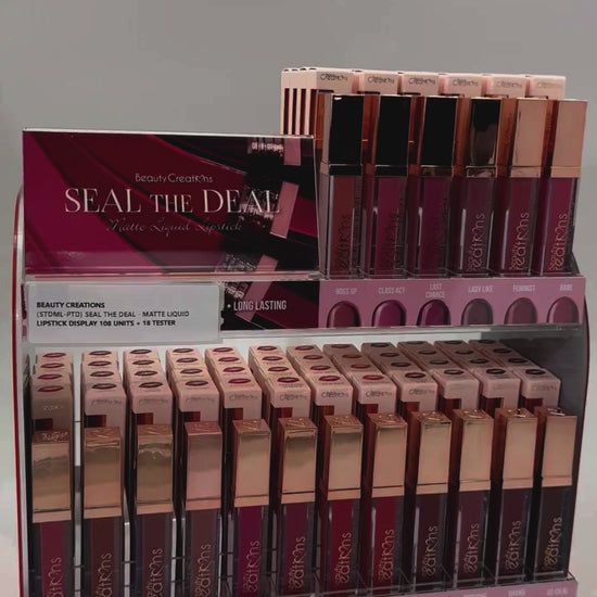 Seal The Deal Matte Liquid Lipstick Beauty Creations | Wholesale Makeup