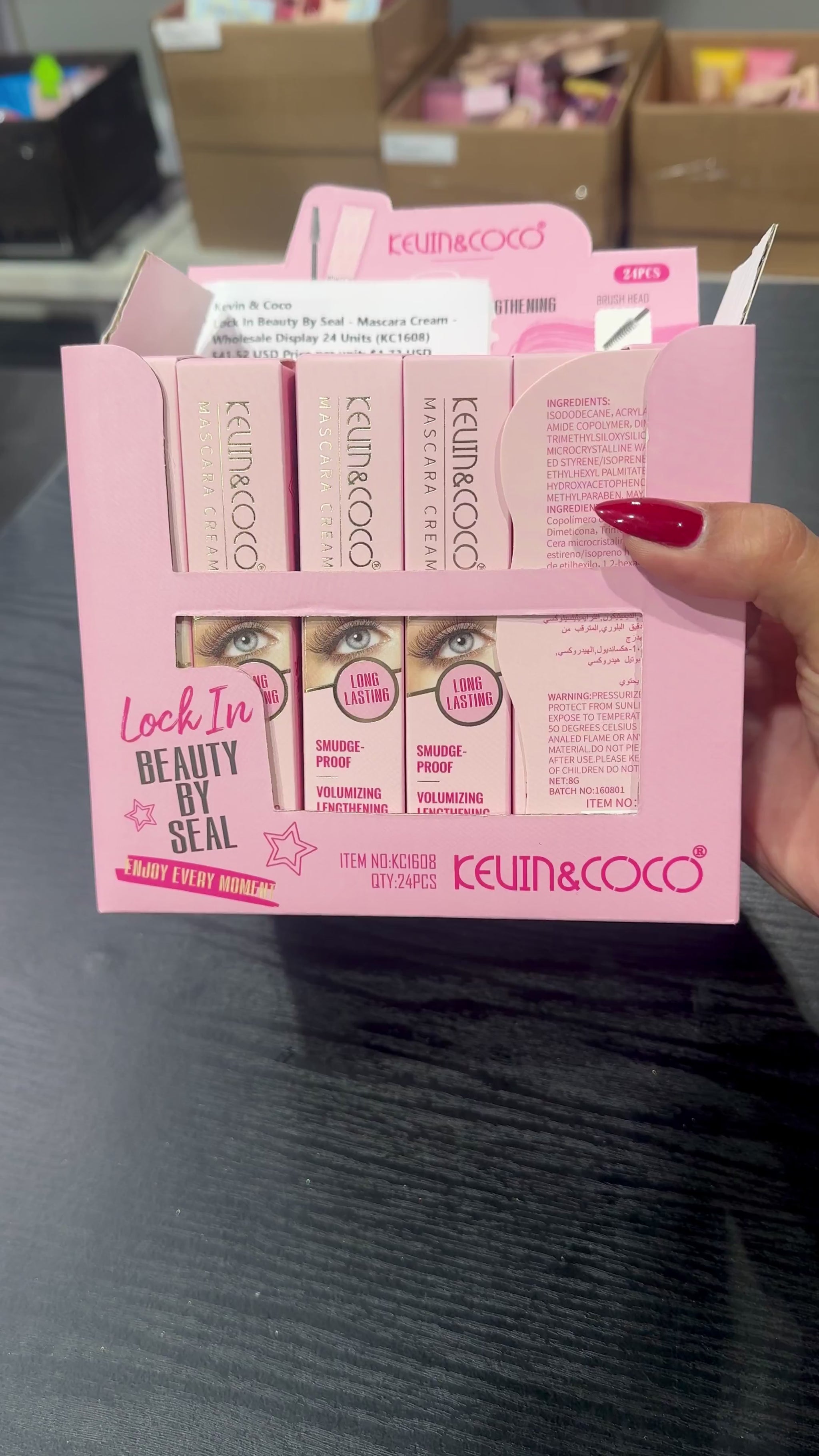 Eye + Lip Makeup Remover - Kevin & Coco | Wholesale Makeup