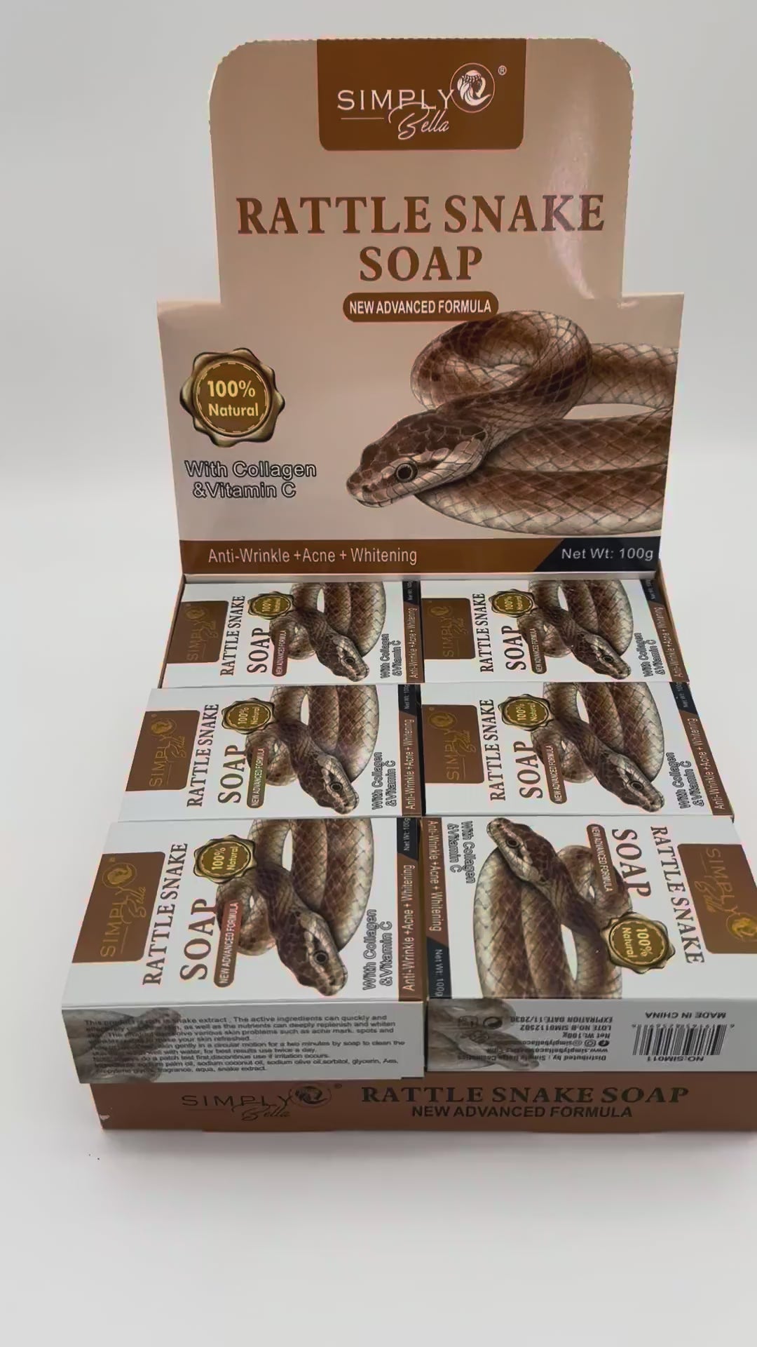Rattle Snake Soap - Simply Bella | Wholesale Makeup