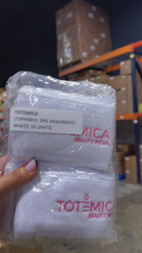 Totemica Spa Headband White - Wholesale 10 Units (TSPHWH)