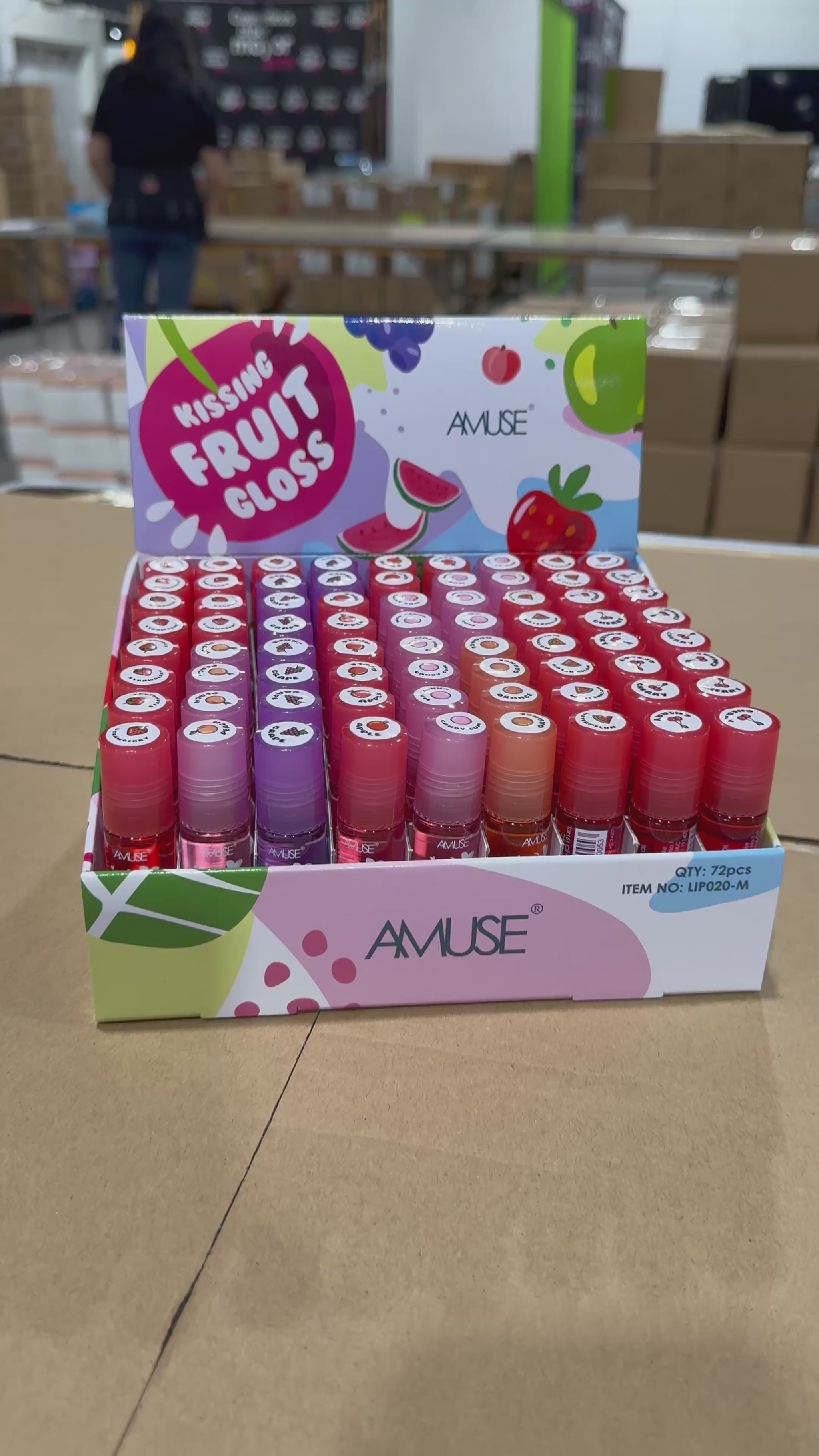 Kissing Fruit Gloss - Amuse | Wholesale Makeup