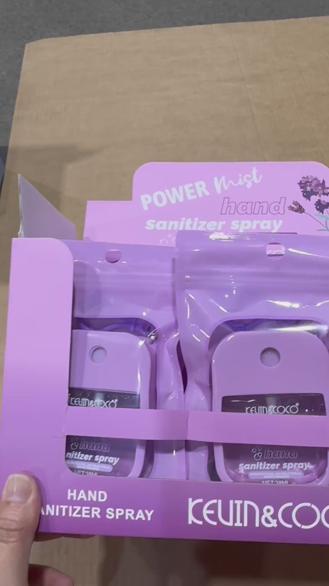 Hand Sanitizer Spray Lavender Kevin & Coco | Wholesale Makeup