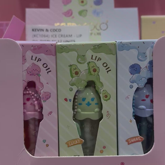 Ice Cream Lip Oil - Kevin & Coco | Wholesale Makeup