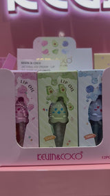 Ice Cream Lip Oil - Kevin & Coco | Wholesale Makeup
