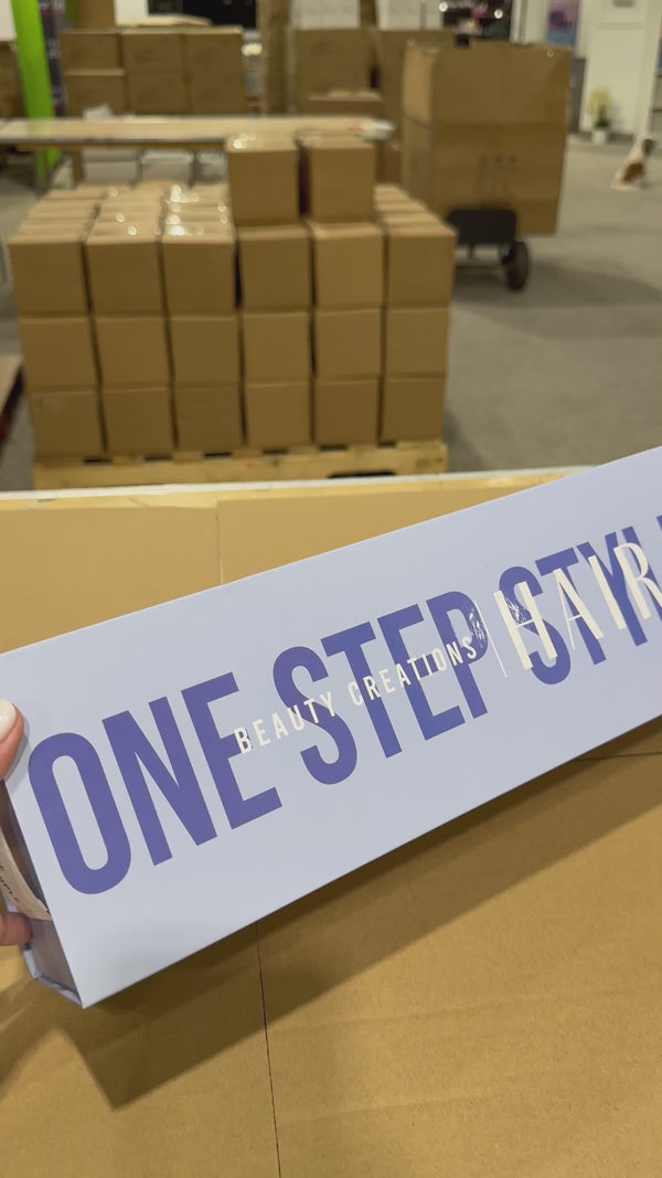 Hair One Step Styler Solid Purple Beauty Creations | Wholesale Makeup