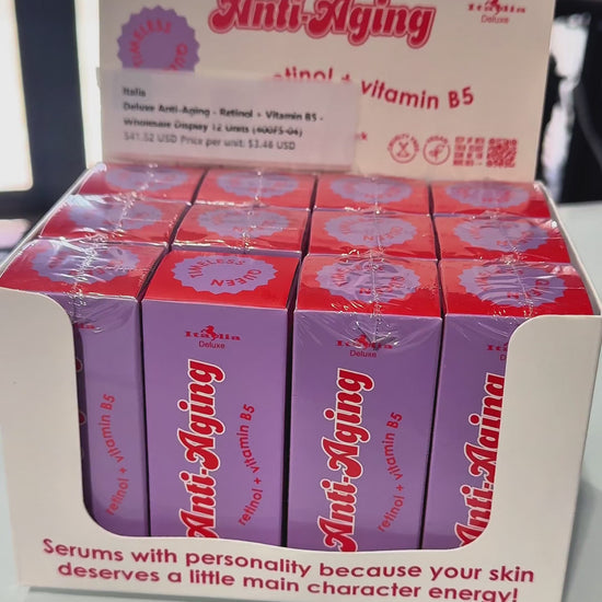 Anti-Aging - Retinol + Vitamin B5 Italia Deluxe | Wholesale Makeup