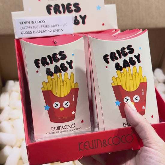 Fries Baby Lip Gloss - Kevin & Coco | Wholesale Makeup
