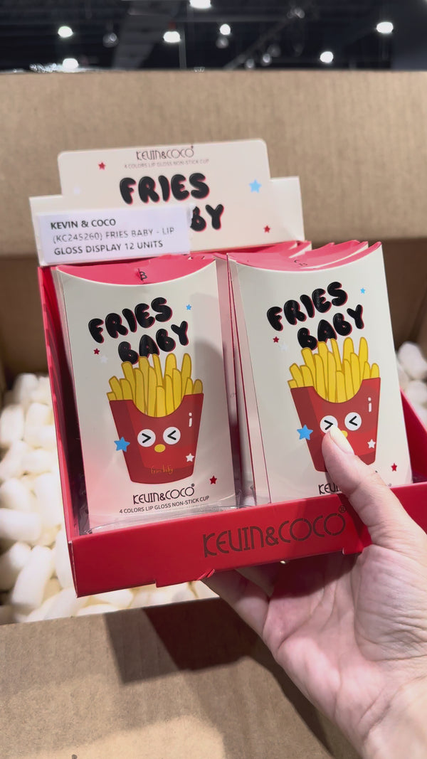 Fries Baby Lip Gloss - Kevin & Coco | Wholesale Makeup