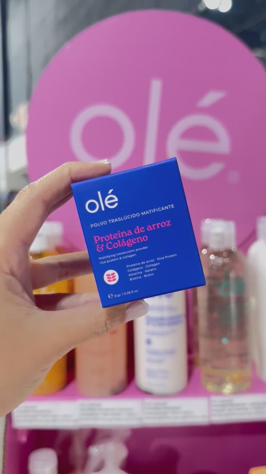 Translucent Mattifying Hair Powder Ole Capilar | Wholesale Makeup