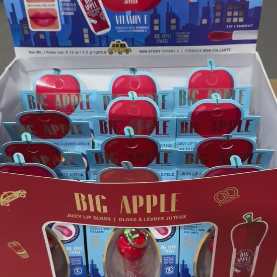 Big Apple Juicy Lip Gloss Romantic Beauty | Wholesale Makeup