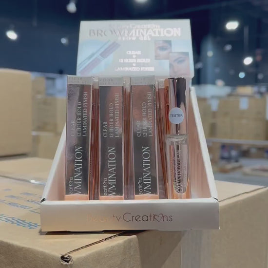 Browmination Clear Brow Gel Beauty Creations | Wholesale Makeup