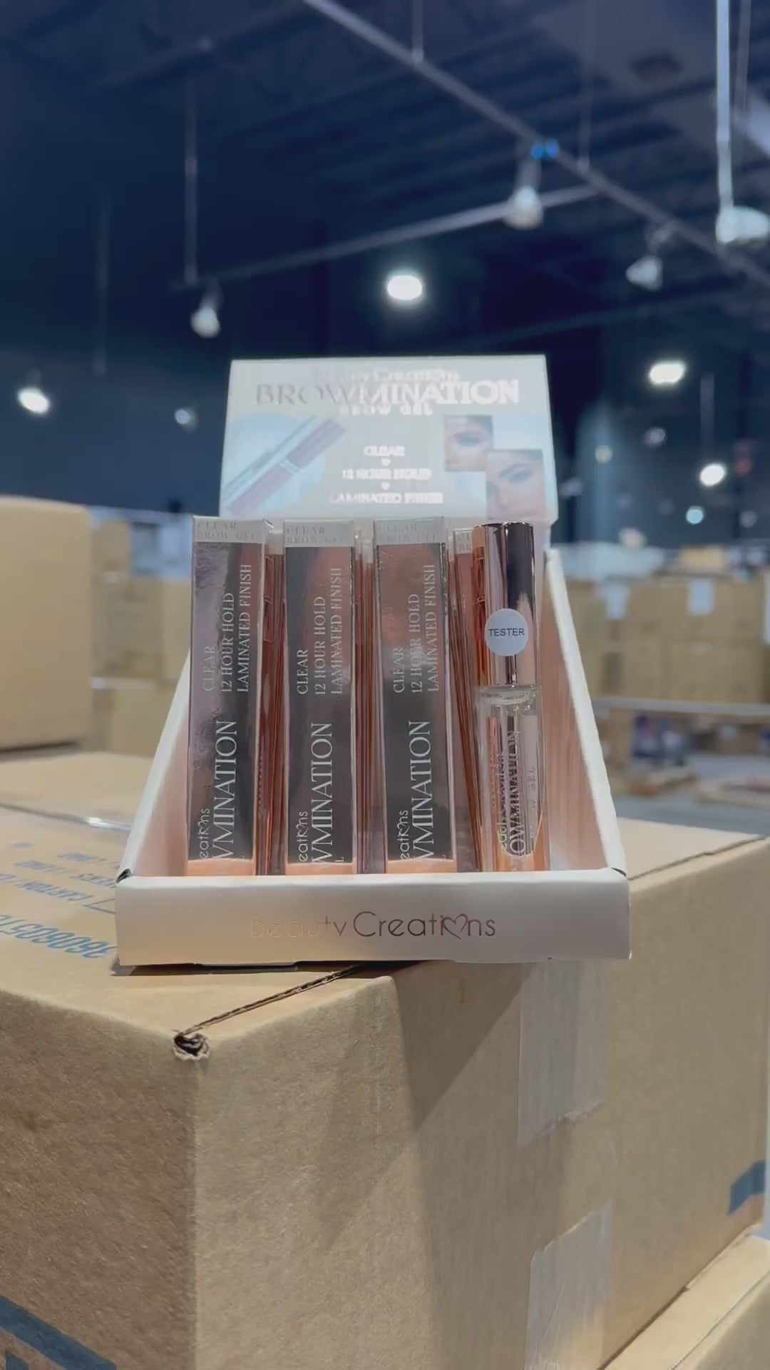 Browmination Clear Brow Gel Beauty Creations | Wholesale Makeup