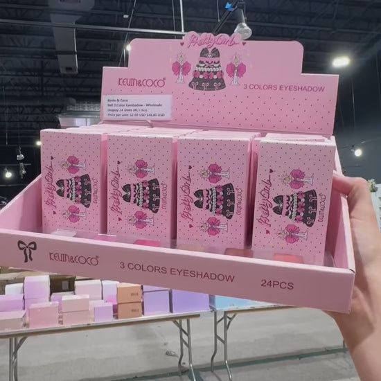 Bell 3 Color Eyeshadow - Kevin & Coco | Wholesale Makeup