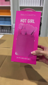 Hot Girl 24 Pc Brush - Beauty Creations | Wholesale Makeup
