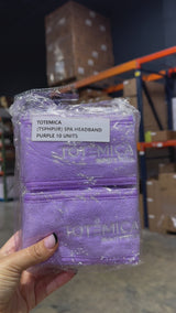 Totemica Spa Headband Purple - Wholesale 10 Units (TSPHPUR)