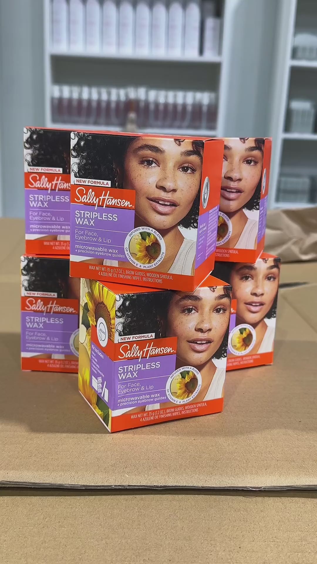 Stripless Wax For Face, Eyebrow & Lip Sally Hansen | Wholesale Makeup