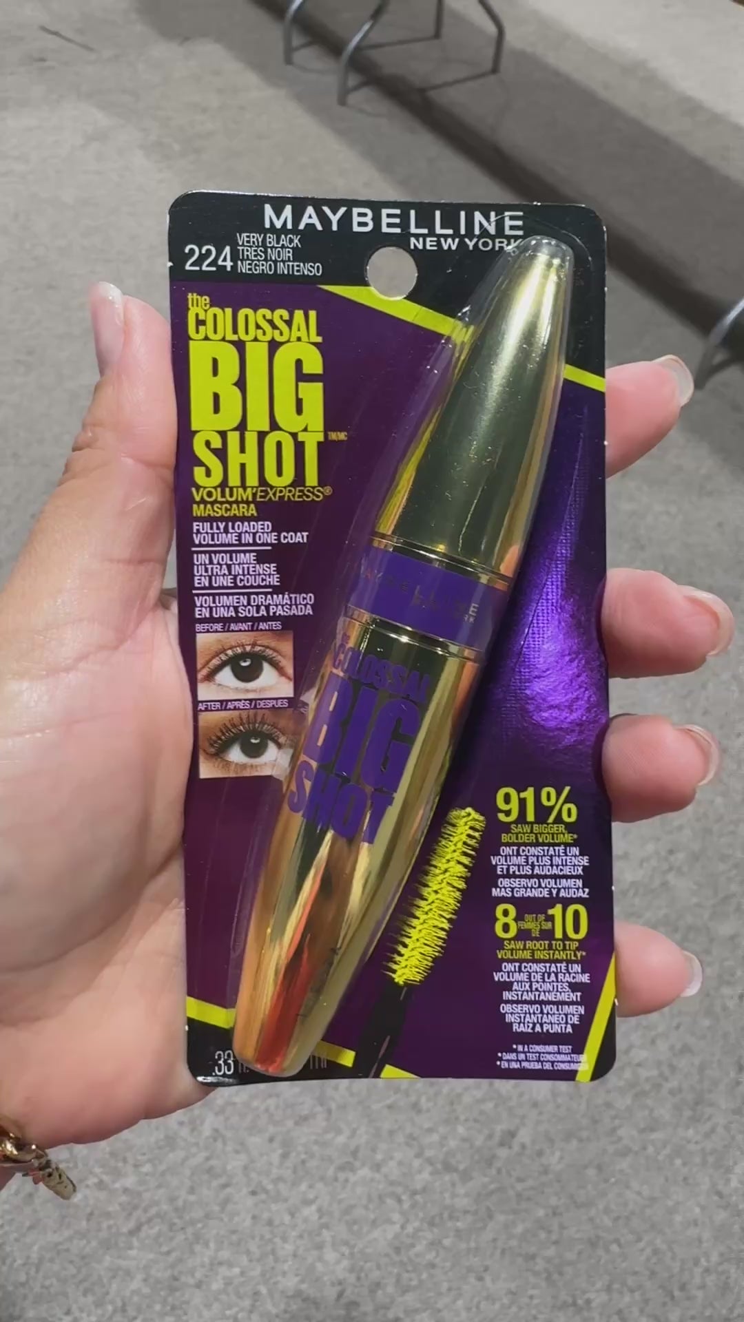 Volum Express The Colossal Mascara Maybelline | Wholesale Makeup