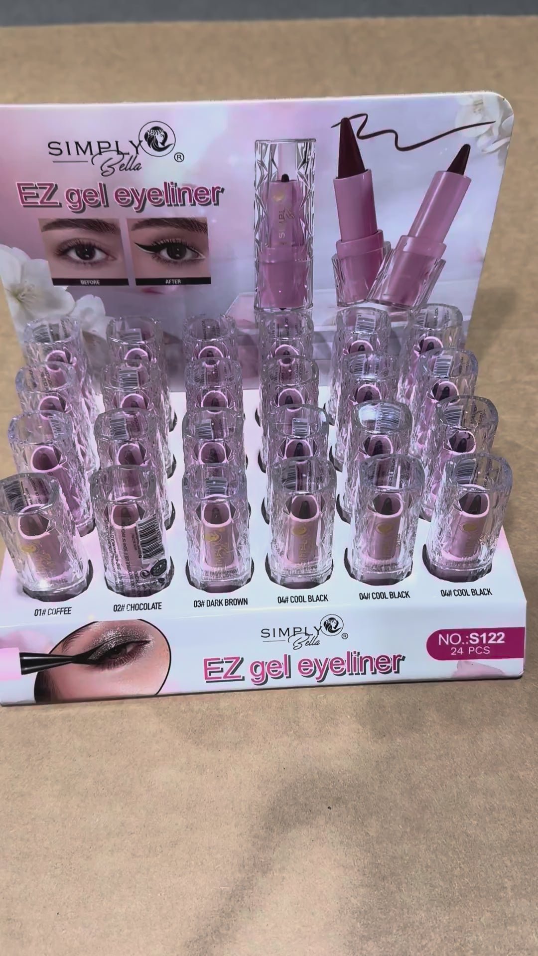 Ez Gel Eyeliner - Simply Bella | Wholesale Makeup