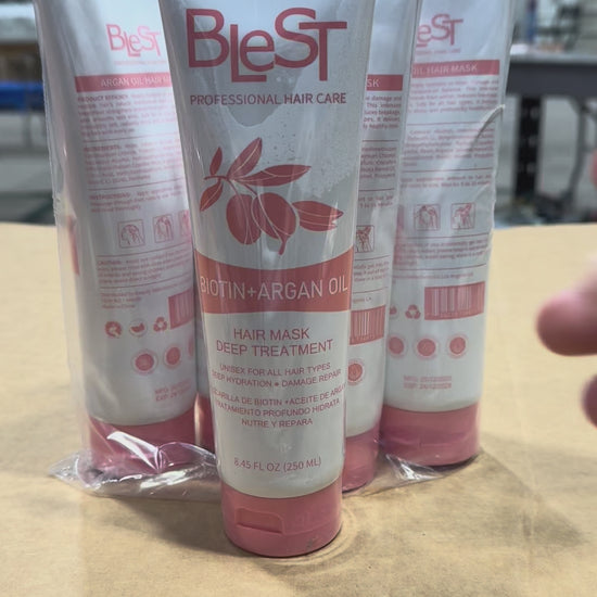 Biotin + Argan Oil Hair Mask - Blest | Wholesale Makeup