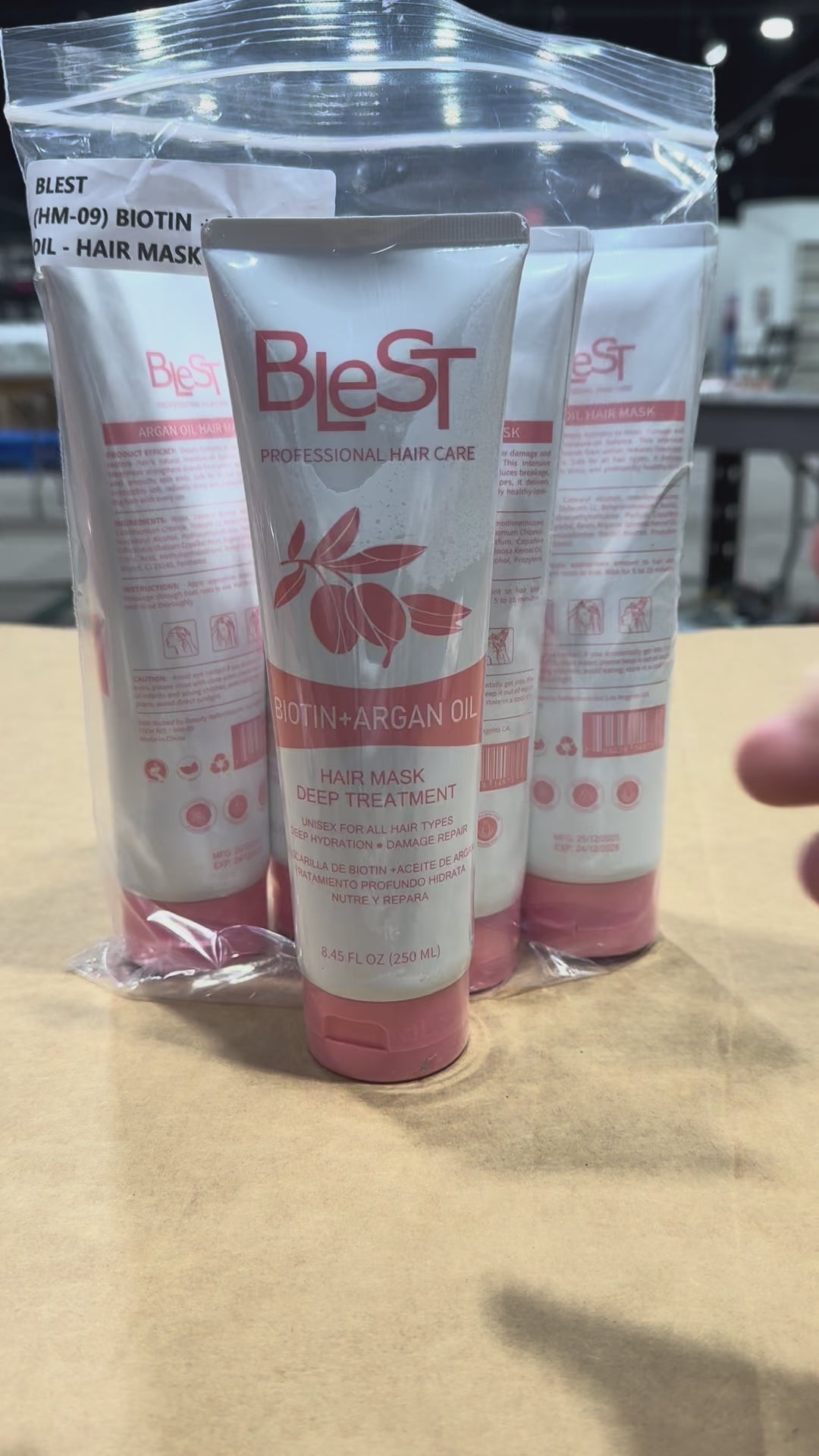 Biotin + Argan Oil Hair Mask - Blest | Wholesale Makeup