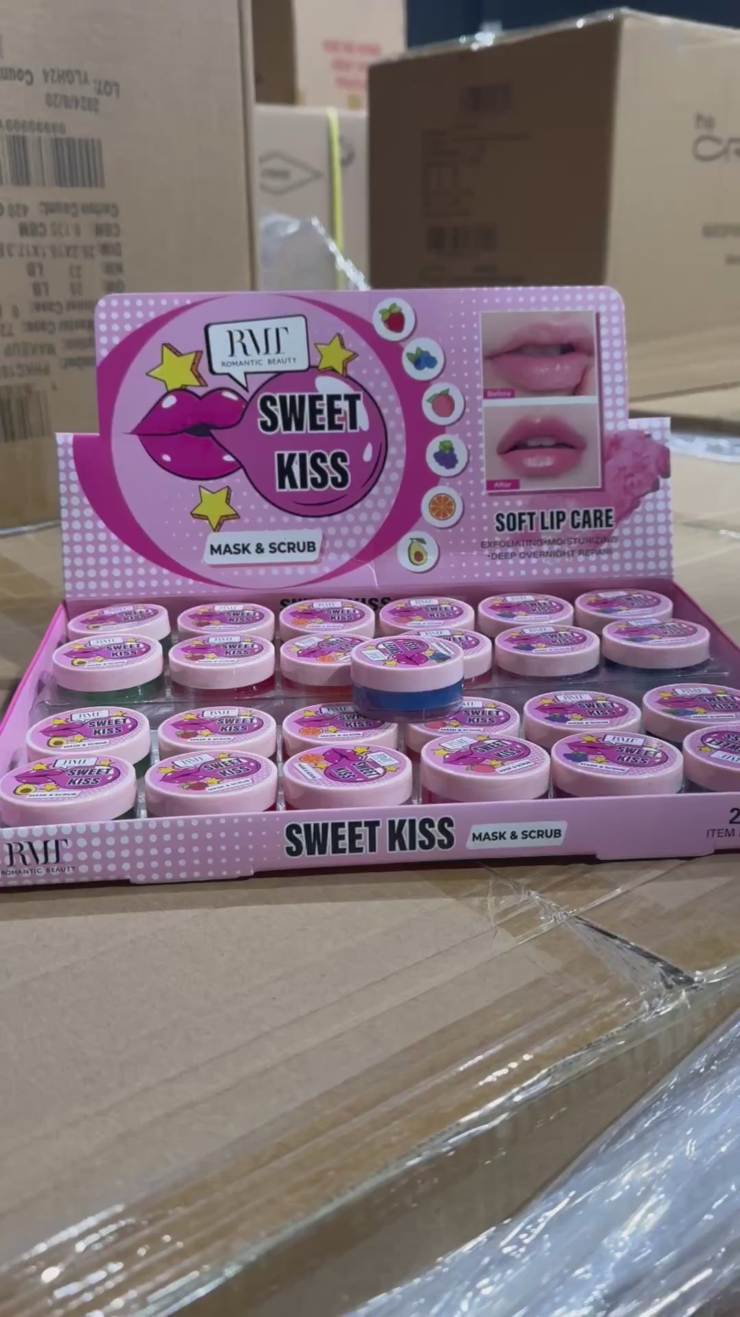 Sweet Kiss Mask & Scrub - Romantic Beauty | Wholesale Makeup
