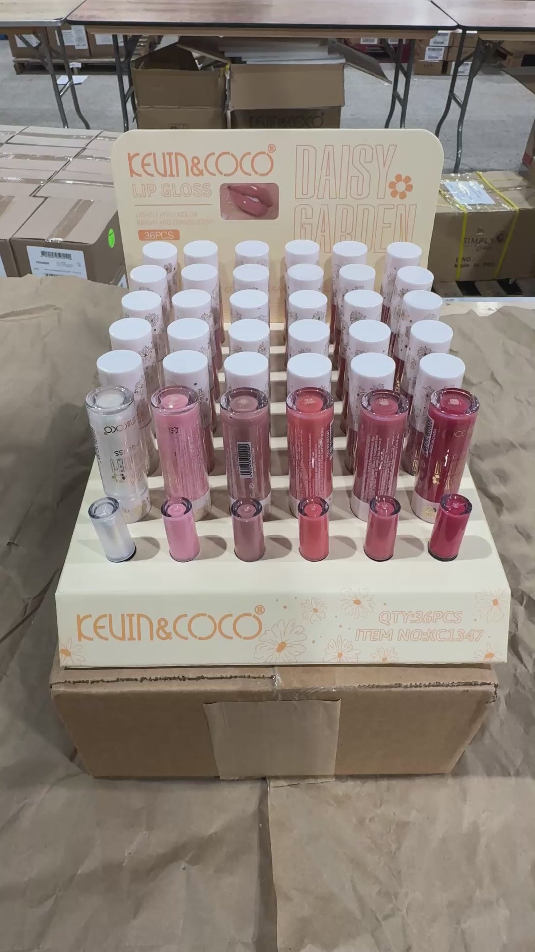 Daysi Garden Collection Lip Gloss - Kevin & Coco | Wholesale Makeup