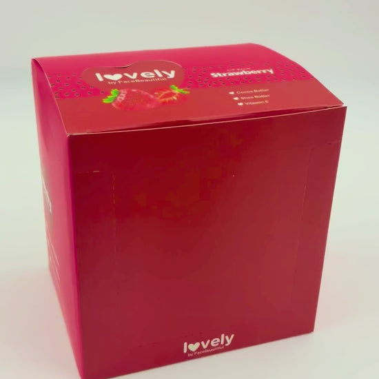 Lovely Lip Balm Strawberry - Face Beautiful | Wholesale Makeup