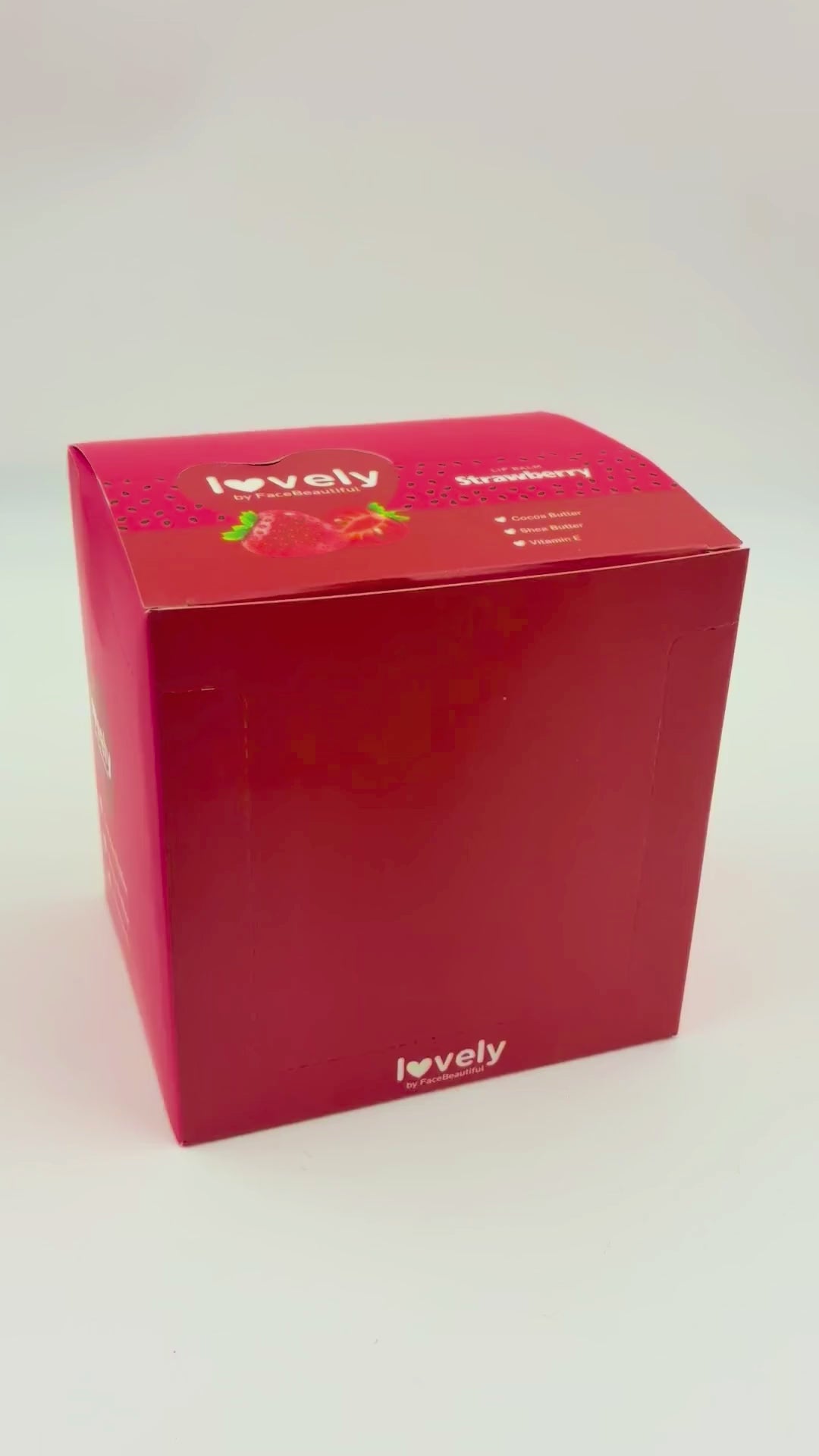 Lovely Lip Balm Strawberry - Face Beautiful | Wholesale Makeup