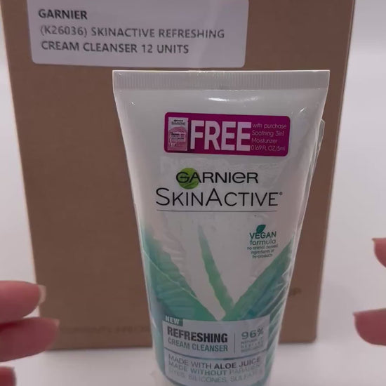 Skinactive Refreshing Cream Cleanser - Garnier | Wholesale Makeup