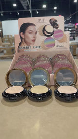 Double Cake Compact Powder Romantic Beauty | Wholesale Makeup