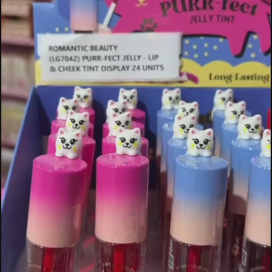 Purr-Fect Jelly Lip & Cheek Tint Romantic Beauty | Wholesale Makeup