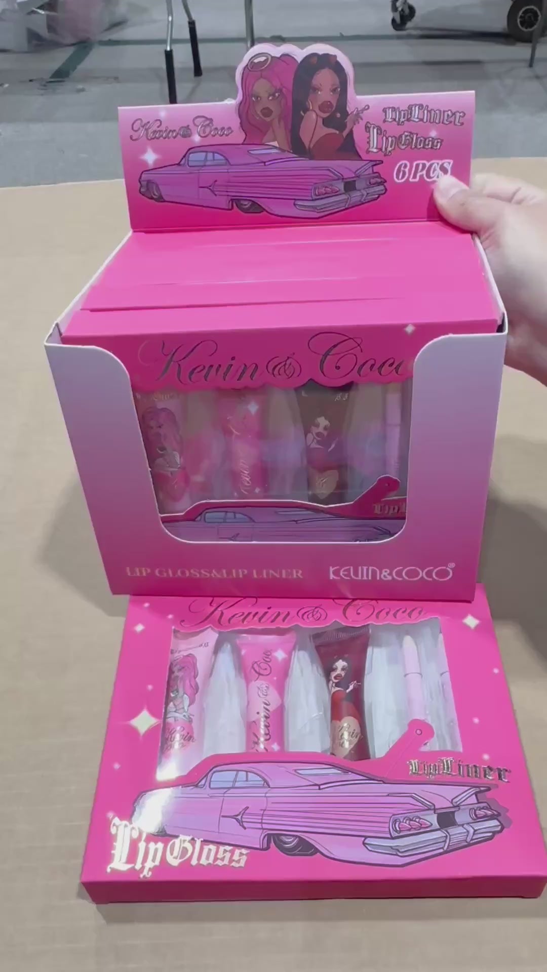 Lip Goss & Lip Liner - Kevin & Coco | Wholesale Makeup