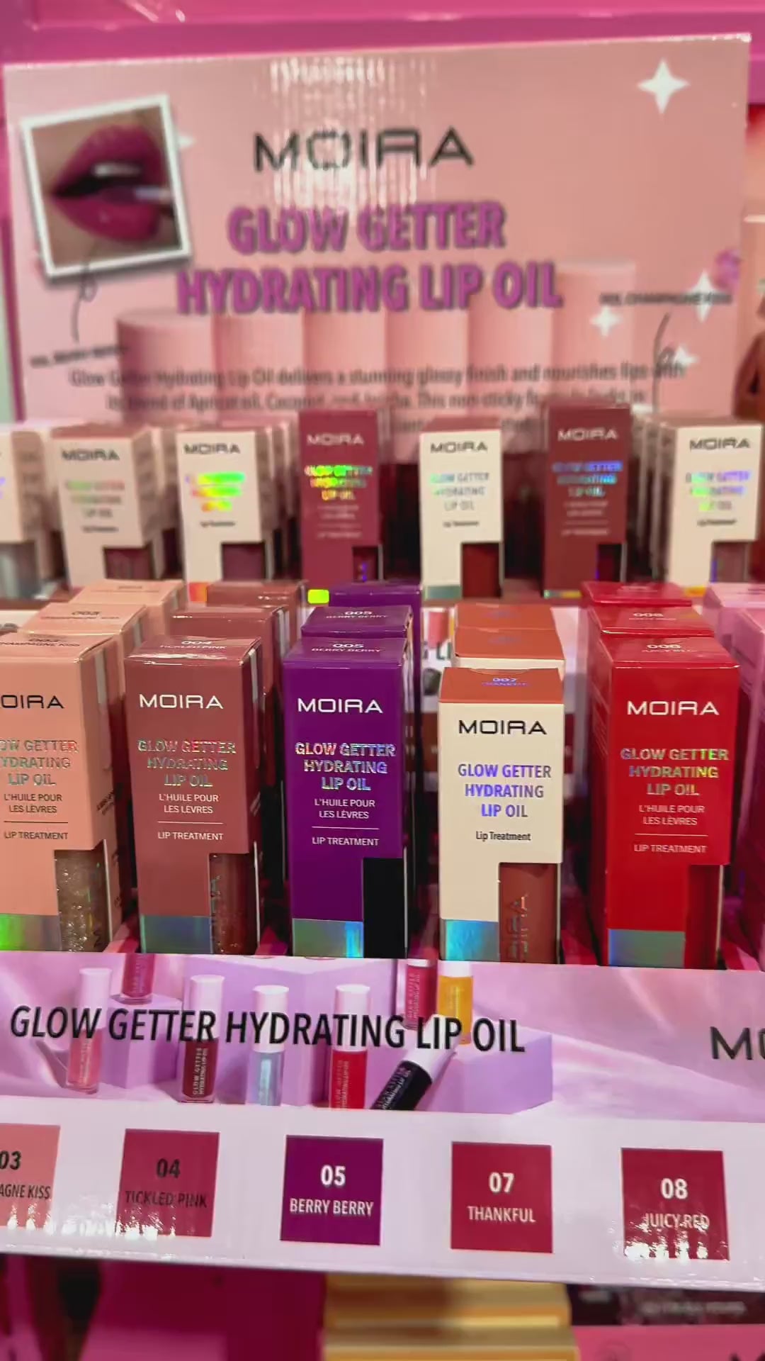 Glow Getter Hydrating Lip Oil - Moira Beauty | Wholesale Makeup