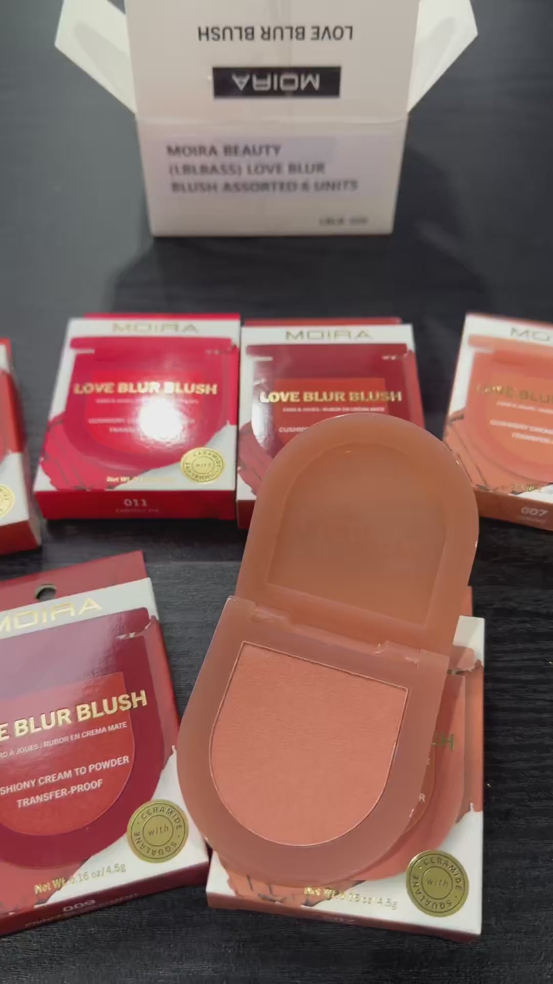 Love Blur Blush Assorted - Moira Beauty | Wholesale Makeup