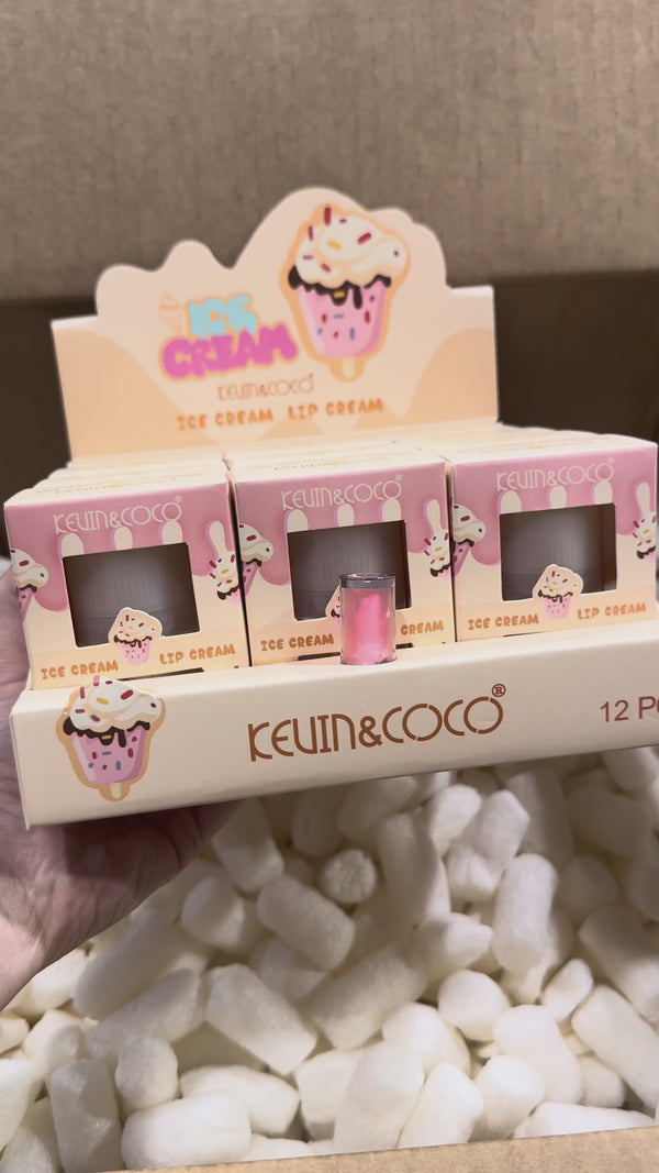 Ice Cream Lip Cream - Kevin & Coco | Wholesale Makeup