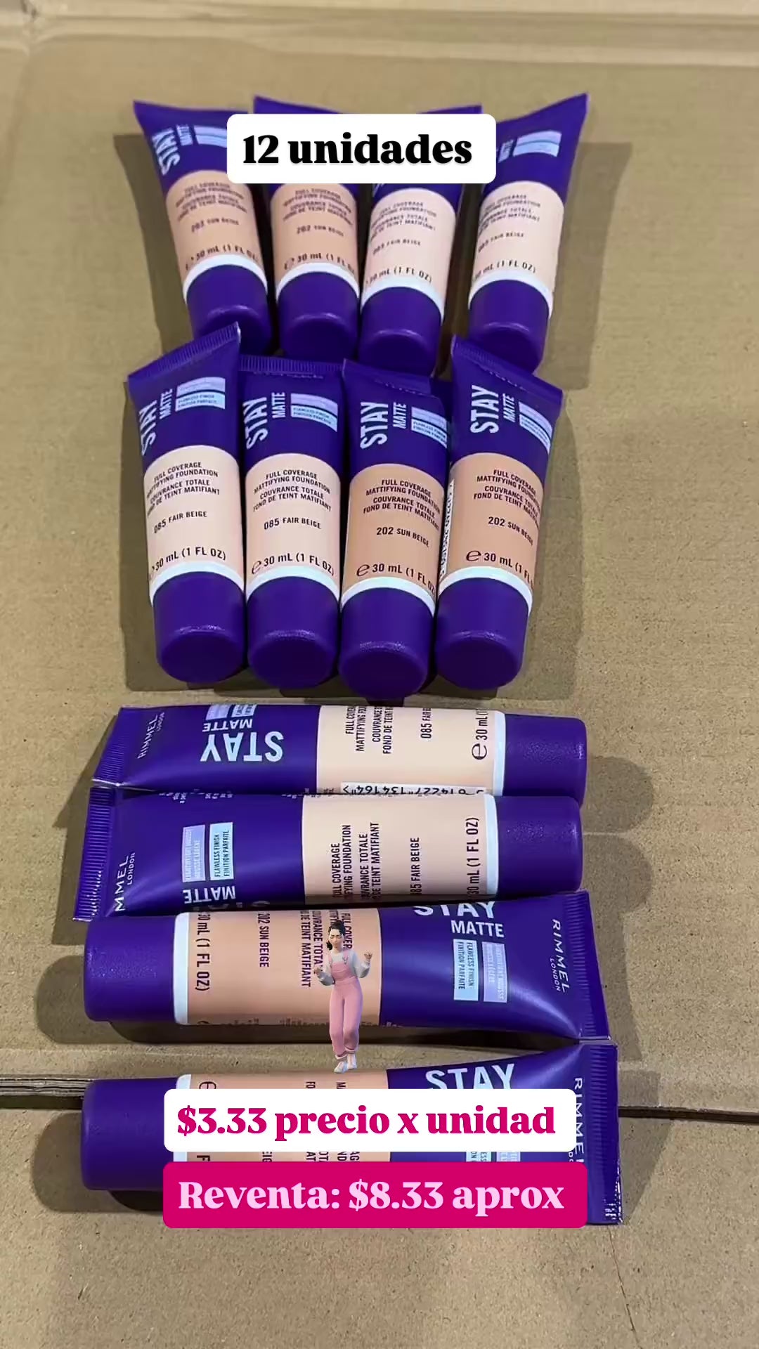 Stay Matte Foundation - Rimmel | Wholesale Makeup