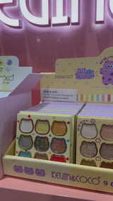 9 Color Eyeshadow Palette - Kevin & Coco | Wholesale Makeup