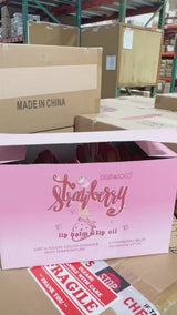 Strawberry Time Lip Balm & Lip Oil  - Kevin & Coco | Wholesale Makeup