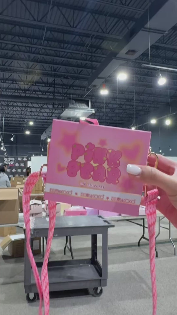 Pink Bear Box Lip Gloss - Kevin & Coco | Wholesale Makeup