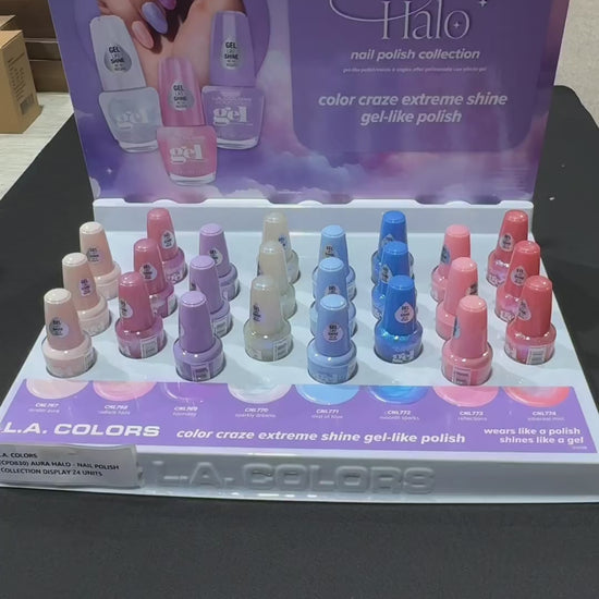 Aura Halo Nail Polish Collection - L.A. Colors | Wholesale Makeup