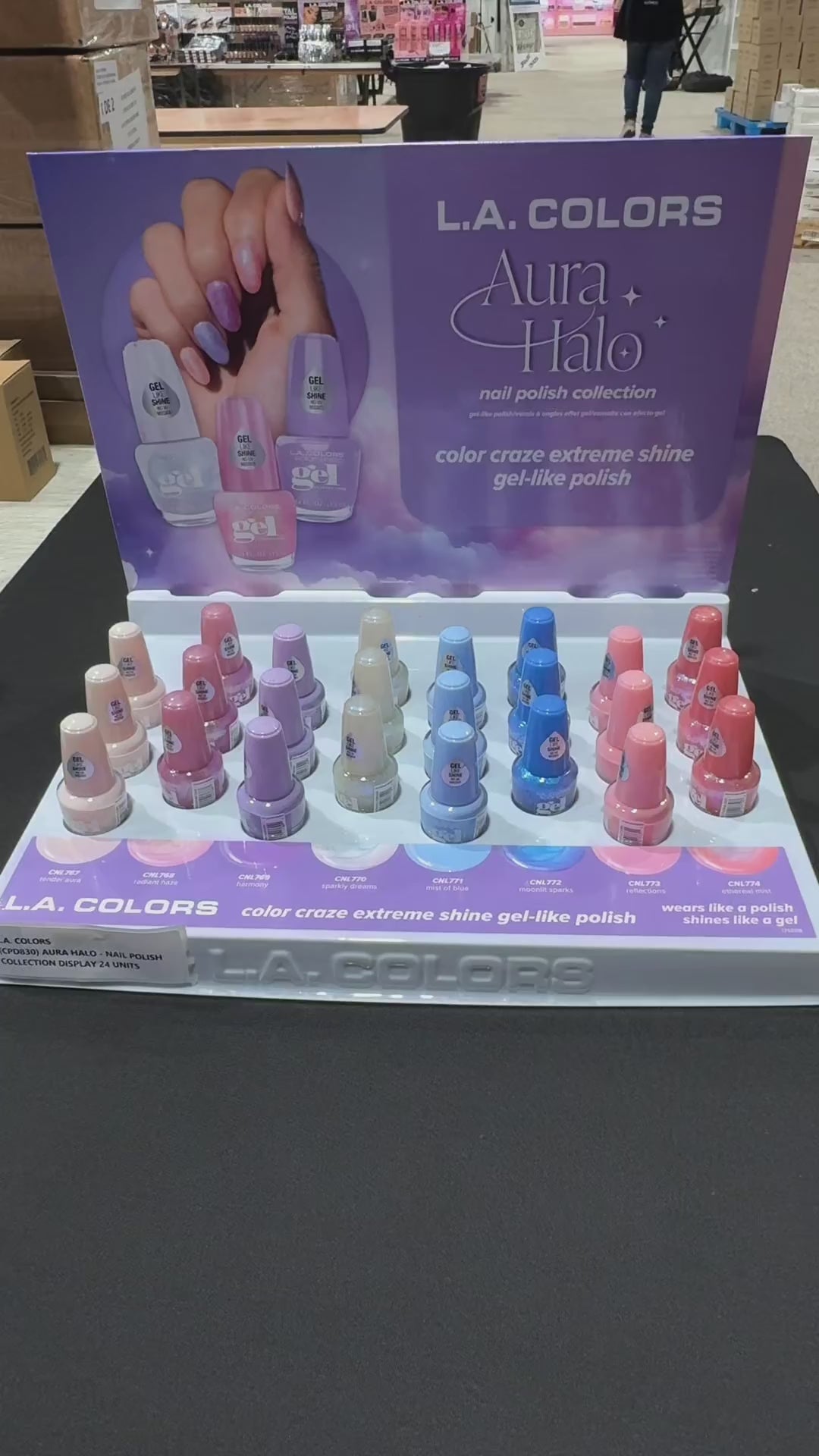 Aura Halo Nail Polish Collection - L.A. Colors | Wholesale Makeup