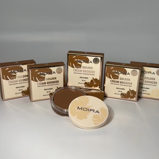 Stay Golden Cream Bronzer Tan - Moira Beauty | Wholesale Makeup